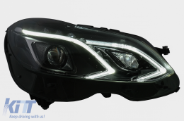 LED Headlights suitable for Mercedes E-Class W212 (2009-2012) Facelift Design-image-6016481