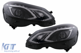 LED Headlights suitable for Mercedes E-Class W212 (2009-2012) Facelift Design-image-6100117