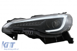 LED Headlights suitable for Toyota 86 (2012-2019) Subaru BRZ (2012-2018) Scion FR-S (2013-2016) with Sequential Dynamic Turning Lights-image-6068763