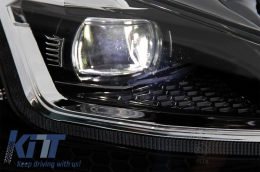 LED Headlights suitable for VW Golf 7.5 VII Facelift (2017-up) with Sequential Dynamic Turning Lights-image-6049229