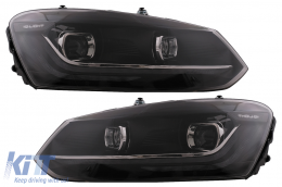 LED Headlights suitable for VW Polo Mk5 6R 6C (2010-2017) Dynamic Sequential Turning Light-image-6032320