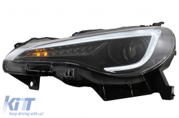 LED Headlights with Taillight Full LED suitable for Toyota 86 (2012-2019) Subaru BRZ (2012-2018) Scion FR-S (2013-2016) with Sequential Dynamic Turning Lights-image-6069286