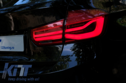 LED Luces Conversión a Look LCI para BMW 3 F30 Pre LCI LCI 2011-2019 Rojo claro-image-6064110