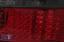 LED Luces traseras adecuado para Audi A4 B6 8E Sedan 10.2000-10.2004 rojo Humo-image-6089321