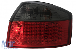 LED Luces traseras adecuado para Audi A4 B6 8E Sedan 10.2000-10.2004 rojo Humo-image-6089322