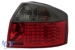 LED Luces traseras adecuado para Audi A4 B6 8E Sedan 10.2000-10.2004 rojo Humo-image-6089327