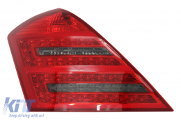 LED Luces traseras para Mercedes Clase S W221 05-09 rojo Humo Dinámica Torneado Señal-image-6089789