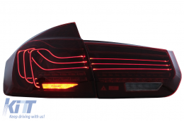 LED Luci Fanali posteriori per BMW Serie 3 F30 PreLCI e LCI F80 M3 CSL Laser Look Dynamic Signal-image-6110637