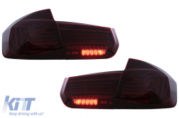 LED Luci Fanali posteriori per BMW Serie 3 F30 PreLCI e LCI F80 M3 CSL Laser Look Dynamic Signal-image-6110639