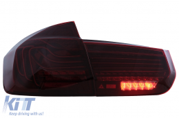 LED Luci Fanali posteriori per BMW Serie 3 F30 PreLCI e LCI F80 M3 CSL Laser Look Dynamic Signal-image-6110640