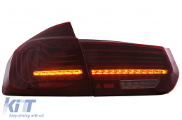 LED Luci Fanali posteriori per BMW Serie 3 F30 PreLCI e LCI F80 M3 CSL Laser Look Dynamic Signal-image-6110650