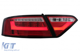 LED Luci posteriori per Audi A5 8T Coupe Cabrio Sportback 2007-2009 Rosso Chiaro-image-6098940