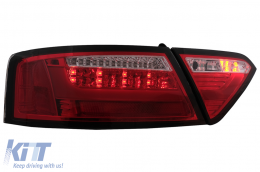 LED Luci posteriori per Audi A5 8T Coupe Cabrio Sportback 2007-2009 Rosso Chiaro-image-6098944