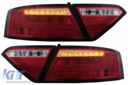 LED Luci posteriori per Audi A5 8T Coupe Cabrio Sportback 2007-2009 Rosso Chiaro-image-6098947