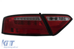 LED Luci posteriori per Audi A5 8T Coupe Cabrio Sportback 2007-2009 Rosso Chiaro-image-6098951