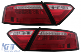 LED Luci posteriori per Audi A5 8T Coupe Cabrio Sportback 2007-2009 Rosso Chiaro-image-6098953