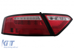 LED Luci posteriori per Audi A5 8T Coupe Cabrio Sportback 2007-2009 Rosso Chiaro-image-6098954