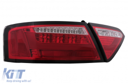 LED Luci posteriori per Audi A5 8T Coupe Cabrio Sportback 2007-2009 Rosso Chiaro-image-6098955