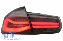 LED Luci posteriori per BMW F30 11-19 Rosso Fumo Conversione LCI Svolta Dinamica-image-6024717