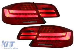 LED Luci posteriori per BMW Serie 3 E92 Coupé Pre LCI 2006-2010 rosso Chiaro-image-6089681