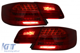 LED Luci posteriori per BMW Serie 3 E92 Coupé Pre LCI 2006-2010 rosso Chiaro-image-6089685