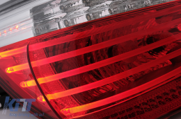 LED Luci posteriori per BMW Serie 5 E60 04.2003-03.2007 rosso Chiaro LCI Facelift Look-image-6091620