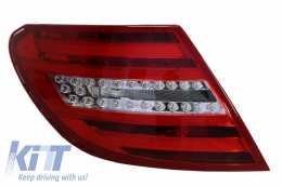 LED Luci posteriori per Mercedes C W204 2007-2012 Facelift Look-image-44604