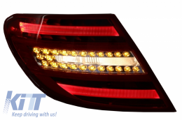 LED Luci posteriori per Mercedes C W204 2007-2012 Facelift Look-image-6027639