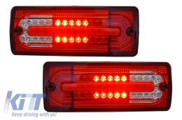 LED Luci posteriori per Mercedes Classe G W463 1989-2015 Rosso Chiaro-image-6021002