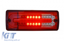 LED Luci posteriori per Mercedes Classe G W463 1989-2015 Rosso Chiaro-image-6021003