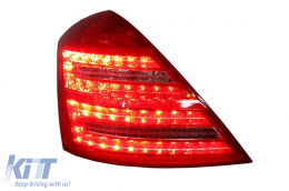 LED Luci posteriori per Mercedes Classe S W221 2005-2012 Facelift Look-image-45294