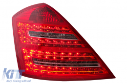 LED Luci posteriori per Mercedes Classe S W221 2005-2009 rosso bianco-image-6088082