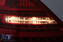 LED Luci posteriori per Mercedes Classe S W221 2005-2009 rosso bianco-image-6088089