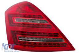 LED Luci posteriori per Mercedes Classe S W221 2005-2009 rosso bianco-image-6088092