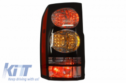 LED Luci posteriori per Rover Discovery 3 e 4 04-16 Nero Conversione in Facelift Look-image-6026178