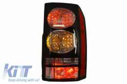 LED Luci posteriori per Rover Discovery 3 e 4 04-16 Nero Conversione in Facelift Look-image-6026179