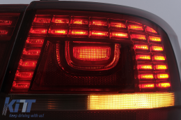 LED Luci posteriori per VW Passat 3C B7 Facelift Limousine 10.2010-10.2014 Fumo Rosso-image-6097181