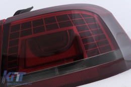 LED Luci posteriori per VW Passat 3C B7 Facelift Limousine 10.2010-10.2014 Fumo Rosso-image-6097186