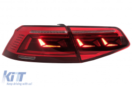 LED Luci posteriori per VW Passat B8 3G 15-19 Limousine Dinamico girando Luci B8.5 Look-image-6089588