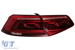 LED Luci posteriori per VW Passat B8 3G 15-19 Limousine Dinamico girando Luci B8.5 Look-image-6089601