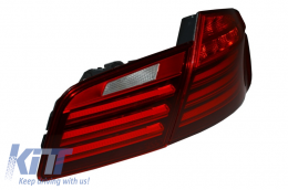 LED Задни светлини M Performance , подходящи за BMW 5 Series F10 (2011-2017) Red Чисто LCI дизайн-image-6024696