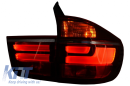 LED Rücklichter für BMW X5 E70 2007-2010 Lichtleiste LCI Facelift Design-image-6023877