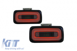 LED Rear Bumper Fog Lamp Light Bar suitable for Mercedes G-Class W463 (1989-2015) Smoke-image-6018736