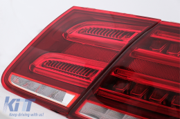 LED SBARRA Luci posteriori per Mercedes E W212 Facelift 13-16 Dinamico Leggero rosso Chiaro-image-6090854