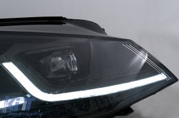 LED-Scheinwerfer für VW Golf 7 12-2017 Schwarz MOPF G7.5 Design Dynamic-image-6105938