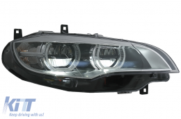 LED Scheinwerfer Xenon Angel Eyes 3D Dual Halo Felgen für BMW X6 E71 2008-2012-image-6083030