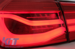 LED Taillights Conversion to LCI Design suitable for BMW 3 Series F30 Pre LCI LCI (2011-2019) Red Clear with Dynamic Sequential Turning Light-image-6024707