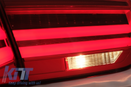 LED Taillights Conversion to LCI Design suitable for BMW 3 Series F30 Pre LCI LCI (2011-2019) Red Clear with Dynamic Sequential Turning Light-image-6024713