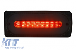 LED Taillights Light Bar suitable for Mercedes G-class W463 (1989-2015) Smoke Dynamic Sequential Turning Lights-image-6018728