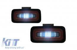 LED Taillights Light Bar suitable for Mercedes G-class W463 (1989-2015) with Rear Bumper Fog Lamp and Turning Lights Sequential Dynamic-image-6046926